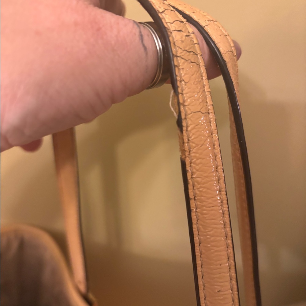 Michael Kors Tan Monogram Tote - Picture 8 of 8